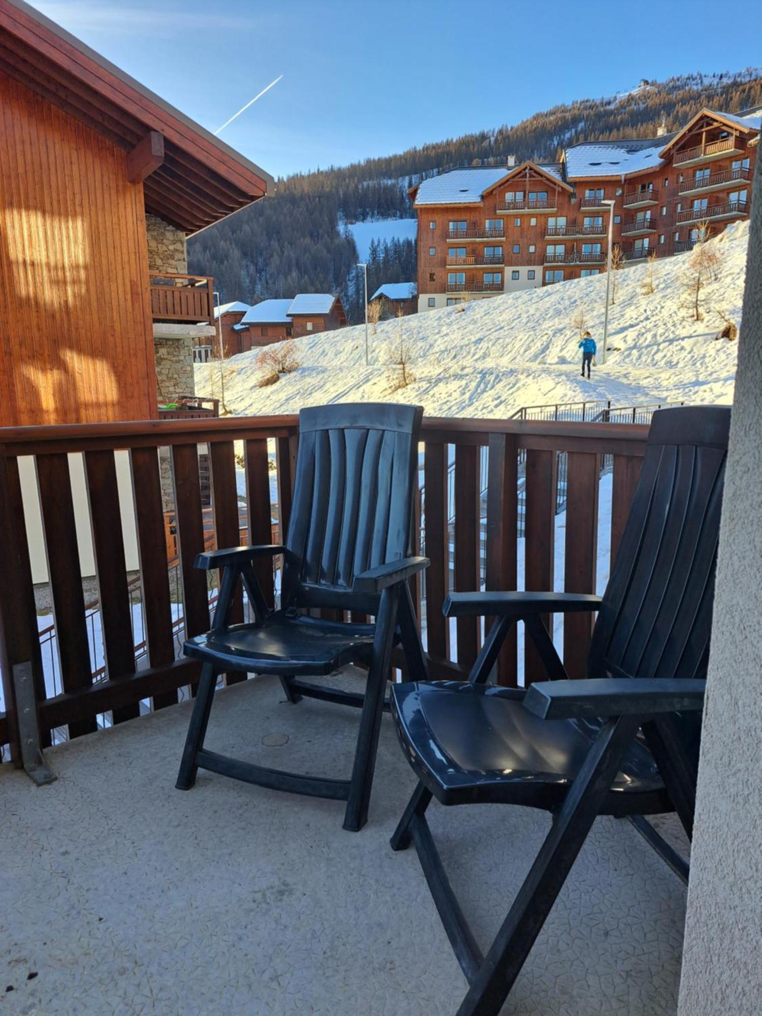 Appartement Avec Balcon - 2 Personnes Puy-Saint-Vincent Exterior foto